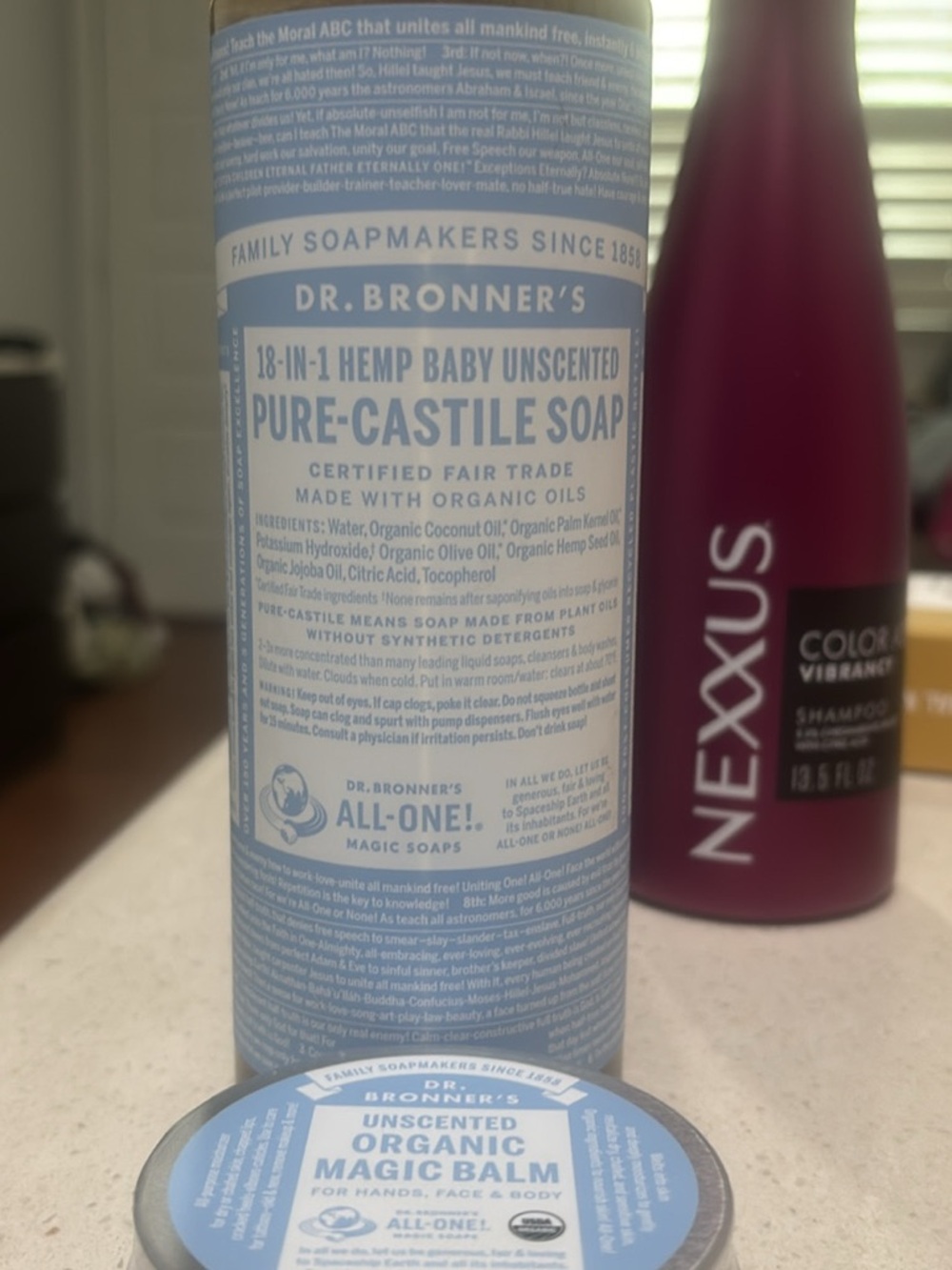 Unscented Pure-Castile Baby Soap & Organic Magic Balm - White